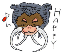 Sticker of the Tamarin sticker #6750914