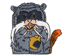 Sticker of the Tamarin sticker #6750926
