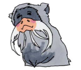Sticker of the Tamarin sticker #6750927