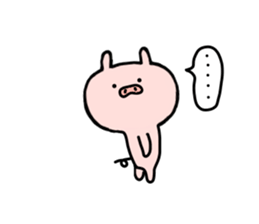 pig butamaru 2 sticker #6751112