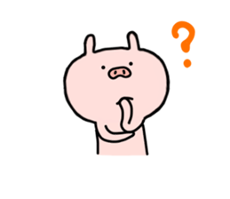 pig butamaru 2 sticker #6751121