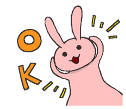 Rabbit and the companies sticker #6751530