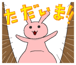 Rabbit and the companies sticker #6751543