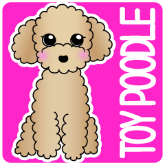 The Toy Poodle stickers 2