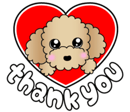 The Toy Poodle stickers 2 sticker #6751848