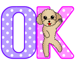 The Toy Poodle stickers 2 sticker #6751852