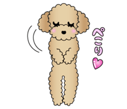 The Toy Poodle stickers 2 sticker #6751863