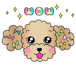 The Toy Poodle stickers 2 sticker #6751866