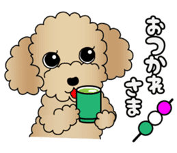 The Toy Poodle stickers 2 sticker #6751869