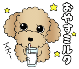 The Toy Poodle stickers 2 sticker #6751877