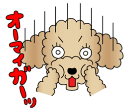The Toy Poodle stickers 2 sticker #6751882