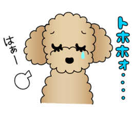 The Toy Poodle stickers 2 sticker #6751883