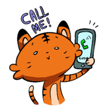 Milo the Tiger sticker #6752145
