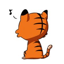 Milo the Tiger sticker #6752151