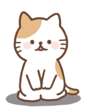 whimsical kitten sticker #6752246