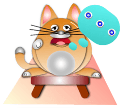 Circle such as Cat sticker #6752710
