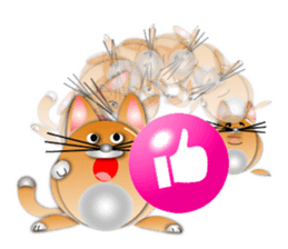 Circle such as Cat sticker #6752712