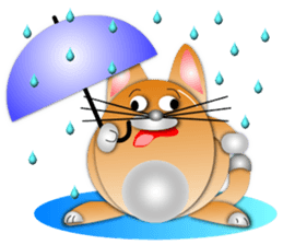 Circle such as Cat sticker #6752719