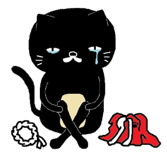 Kuroneko Yamamoto daylight saving time sticker #6753817