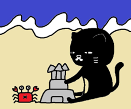 Kuroneko Yamamoto daylight saving time sticker #6753829