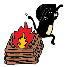 Kuroneko Yamamoto daylight saving time sticker #6753835