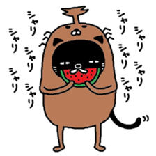 Kuroneko Yamamoto daylight saving time sticker #6753840