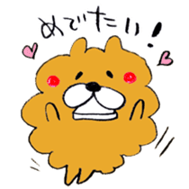 Chata of chowchow dog sticker #6753955