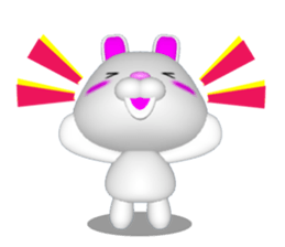 Poya-n rabbit sticker #6753971