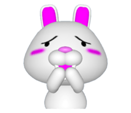 Poya-n rabbit sticker #6753972