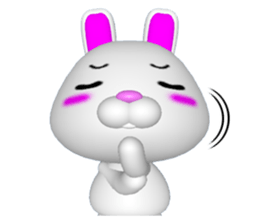 Poya-n rabbit sticker #6753978