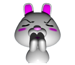 Poya-n rabbit sticker #6753982