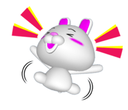 Poya-n rabbit sticker #6753984