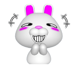 Poya-n rabbit sticker #6753988