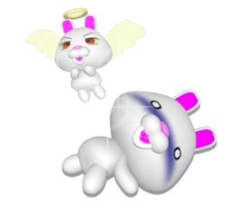 Poya-n rabbit sticker #6753992