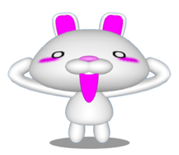 Poya-n rabbit sticker #6753993