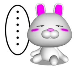 Poya-n rabbit sticker #6754002