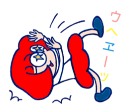 girl on glasses sticker #6755507