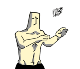 muscle muscle muscle! sticker #6756750