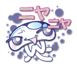 The jellyfish which sulked(NEW) sticker #6756816