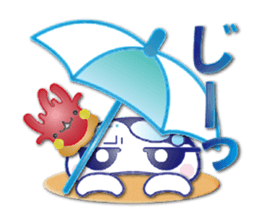 The jellyfish which sulked(NEW) sticker #6756836