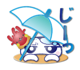 The jellyfish which sulked(NEW) sticker #6756836