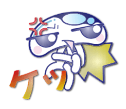 The jellyfish which sulked(NEW) sticker #6756842