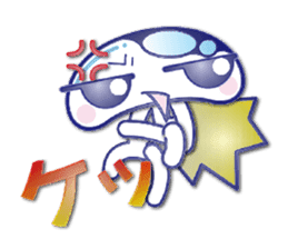The jellyfish which sulked(NEW) sticker #6756842