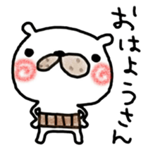 Love bear fam. greeting sticker #6757009