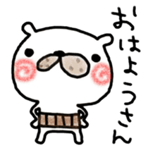 Love bear fam. greeting sticker #6757009
