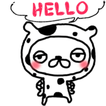 Love bear fam. greeting sticker #6757015