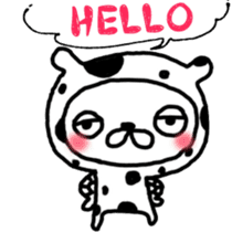 Love bear fam. greeting sticker #6757015