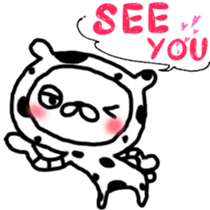 Love bear fam. greeting sticker #6757027