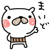 Love bear fam. greeting sticker #6757029