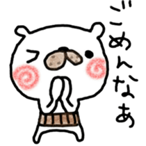 Love bear fam. greeting sticker #6757037